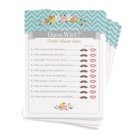 Hortense B. Hewitt Co. Guess Who Newly Wed Game | 6.25" x 4.63" | Michaels®